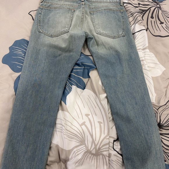 RAG & BONE • Ripped “ The Dre” Lt. Blue Jeans • sz 28 • - Picture 2 of 9